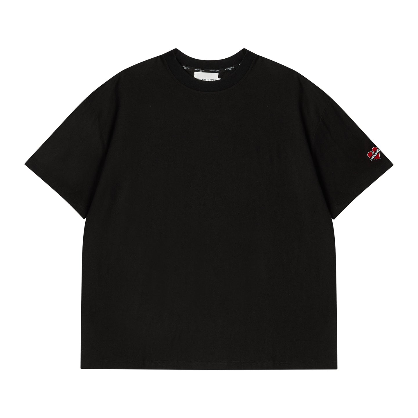 BEYOND CLOSET Nomantic S-Logo T-Shirt Black