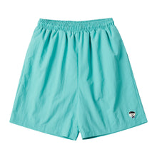 Load image into Gallery viewer, BEYOND CLOSET New Parisian Logo Seersucker Nylon Pants Emerald