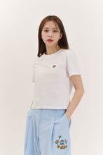 Load image into Gallery viewer, BEYOND CLOSET Womens Edition Nomantic Logo T-Shirt White