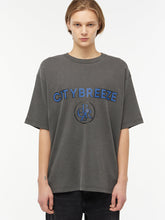 Load image into Gallery viewer, CITYBREEZE Logo Pigment Printed T-shirt Grey