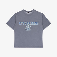 Load image into Gallery viewer, CITYBREEZE Logo Pigment Printed T-shirt Navy