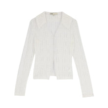 Load image into Gallery viewer, CITYBREEZE Lace Cardigan White