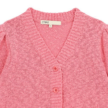 Load image into Gallery viewer, CITYBREEZE Puff Sleeve Cropped Cardigan Pink (IZ*ONE MINJU’s Pick)