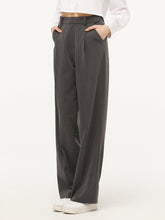 Load image into Gallery viewer, CITYBREEZE Wide-leg Slacks Charcoal