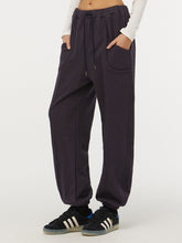 Load image into Gallery viewer, CITYBREEZE Pocket Detail Jogger Pants Navy