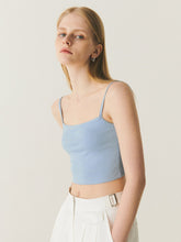 Load image into Gallery viewer, CITYBREEZE Embroidered Logo Top Blue (NewJeans Hanni&#39;s pick)
