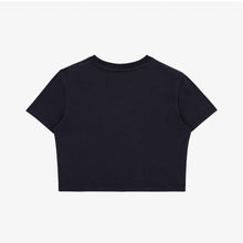 Load image into Gallery viewer, CITYBREEZE Logo Cropped T-shirt Navy
