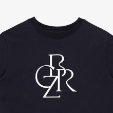 Load image into Gallery viewer, CITYBREEZE Logo Cropped T-shirt Navy