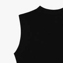 Load image into Gallery viewer, CITYBREEZE Logo Sleeveless Cropped Top Black