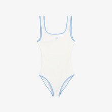 Load image into Gallery viewer, CITYBREEZE Symbol Logo String Swimsuit Ivory