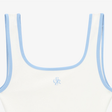 Load image into Gallery viewer, CITYBREEZE Symbol Logo String Swimsuit Ivory