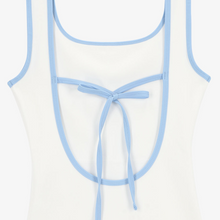 Load image into Gallery viewer, CITYBREEZE Symbol Logo String Swimsuit Ivory