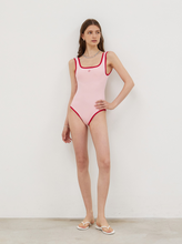 Load image into Gallery viewer, CITYBREEZE Symbol Logo String Swimsuit Pink