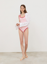 Load image into Gallery viewer, CITYBREEZE Symbol Logo String Swimsuit Pink