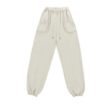 Load image into Gallery viewer, CITYBREEZE Pocket Detail Jogger Pants Light Beige
