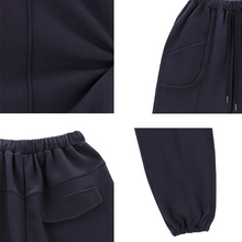 Load image into Gallery viewer, CITYBREEZE Pocket Detail Jogger Pants Navy
