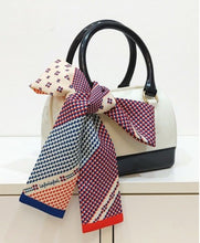 Load image into Gallery viewer, [K-BRAND] UNIQREART Korean Taegeuk Silk Twilly Scarf Mini
