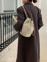 Load image into Gallery viewer, MARHEN.J Leanna Drawstring Backpack Beige