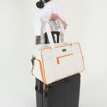 Load image into Gallery viewer, D.LAB Boston Multi Cross Duffle Bag Ivory