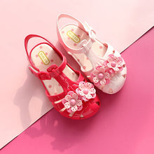 Load image into Gallery viewer, THANK YOU SHOES MUCH Cancan Jelly Sandal 2Colors
