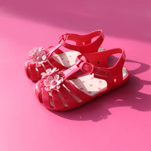 Load image into Gallery viewer, THANK YOU SHOES MUCH Cancan Jelly Sandal 2Colors