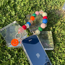 Load image into Gallery viewer, ARNO BEADS Iphone Case With Beads Strap Colorful Smile