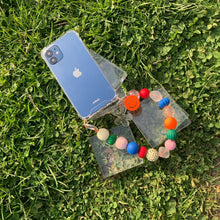 Load image into Gallery viewer, ARNO BEADS Iphone Case With Beads Strap Colorful Smile