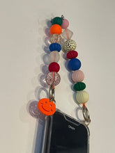 Load image into Gallery viewer, ARNO BEADS Iphone Case With Beads Strap Colorful Smile
