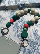 Load image into Gallery viewer, ARNO BEADS Iphone Case With Beads Strap Marshmallow Green