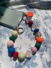 Load image into Gallery viewer, ARNO BEADS Iphone Case With Beads Strap Colorful Smile