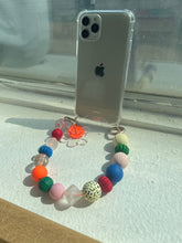 Load image into Gallery viewer, ARNO BEADS Iphone Case With Beads Strap Colorful Smile