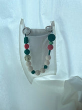 Load image into Gallery viewer, ARNO BEADS Iphone Case With Beads Strap Marshmallow Green
