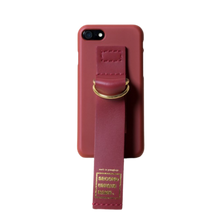 Load image into Gallery viewer, SECOND UNIQUE NAME Sun Leather Case Burgundy