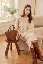 Load image into Gallery viewer, LOEKA Marqueta M Tote Bag Brown