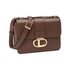 Load image into Gallery viewer, LOEKA Objet M Shoulder Bag Dark Brown