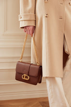 Load image into Gallery viewer, LOEKA Objet M Shoulder Bag Dark Brown