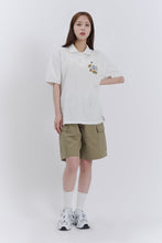 Load image into Gallery viewer, BEYOND CLOSET Collection Line Academy Logo Cotton PK T-Shirt White
