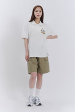 Load image into Gallery viewer, BEYOND CLOSET Collection Line Academy Logo Cotton PK T-Shirt White