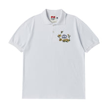 Load image into Gallery viewer, BEYOND CLOSET Collection Line Academy Logo Cotton PK T-Shirt White
