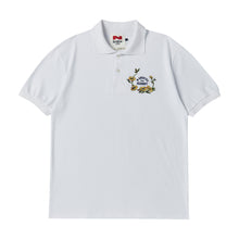 Load image into Gallery viewer, BEYOND CLOSET Collection Line Academy Logo Cotton PK T-Shirt White
