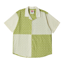 Load image into Gallery viewer, BEYOND CLOSET Collection Line Archive Pattern Cutting Open Collar Shirt Lime
