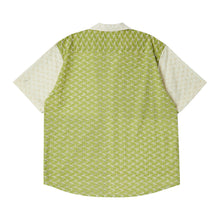 Load image into Gallery viewer, BEYOND CLOSET Collection Line Archive Pattern Cutting Open Collar Shirt Lime