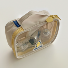 Load image into Gallery viewer, SECOND MORNING PVC Transparent Zipper Storage Bag Lemon