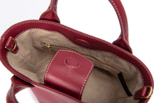 Load image into Gallery viewer, LOEKA Marqueta S Tote Bag Rouge Red