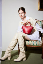 Load image into Gallery viewer, LOEKA Marqueta S Tote Bag Rouge Red