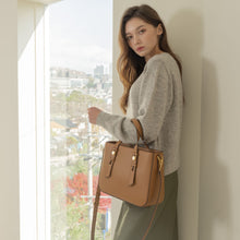 Load image into Gallery viewer, LOEKA Doto Tote Bag Brown