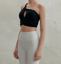 Load image into Gallery viewer, CONCHWEAR All Shirring One Strap Bra Top (3 Colours)