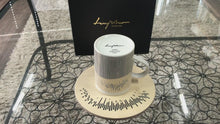 Load and play video in Gallery viewer, LUYCHO Locomotion Series The Jumping Cat - Wooden Saucer (Tall Cup 350ml)