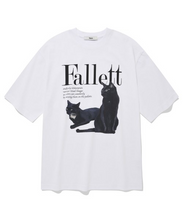 Load image into Gallery viewer, FALLETT Deux Nero Short Sleeve White