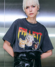 Load image into Gallery viewer, FALLETT Nero Band Short Sleeve Charcoal